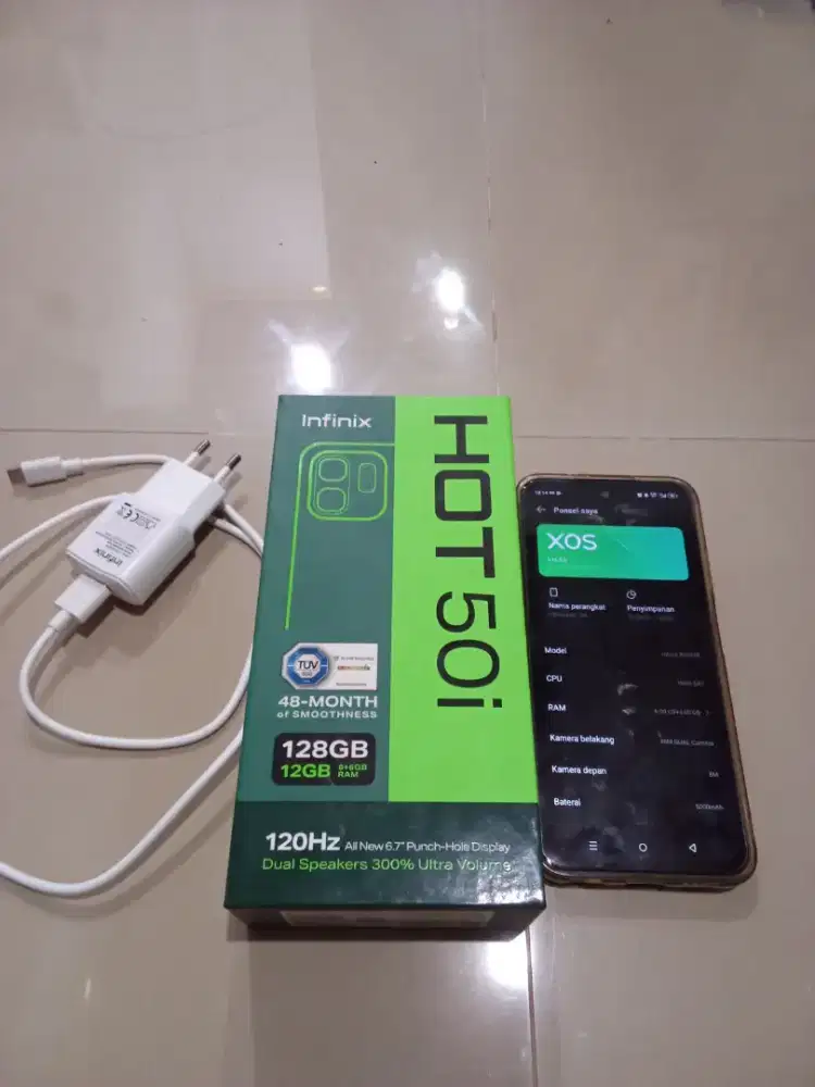 Infinix hot 50i 6/128