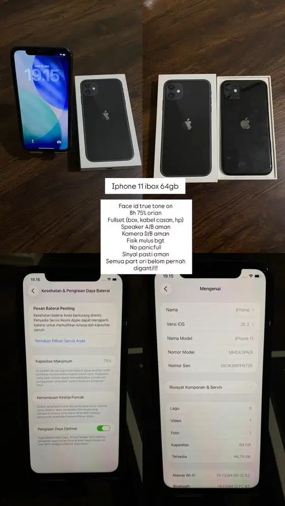 Iphone 11 ibox 64gb