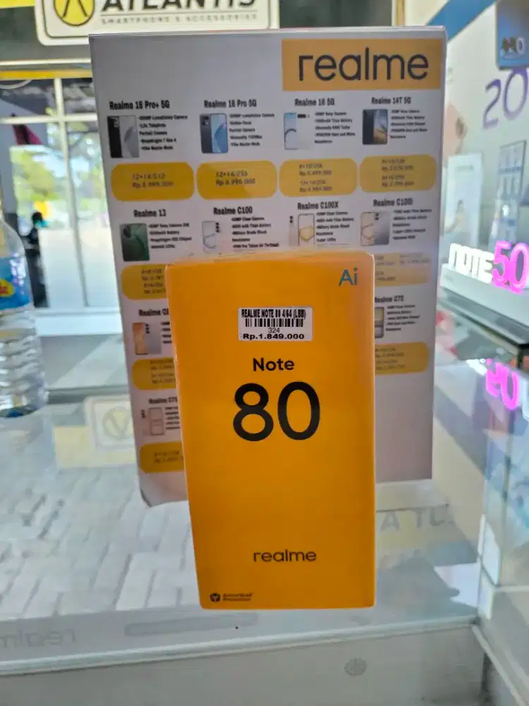REALME NOTE 80 12/64 ATLANTIS DAHSYAT