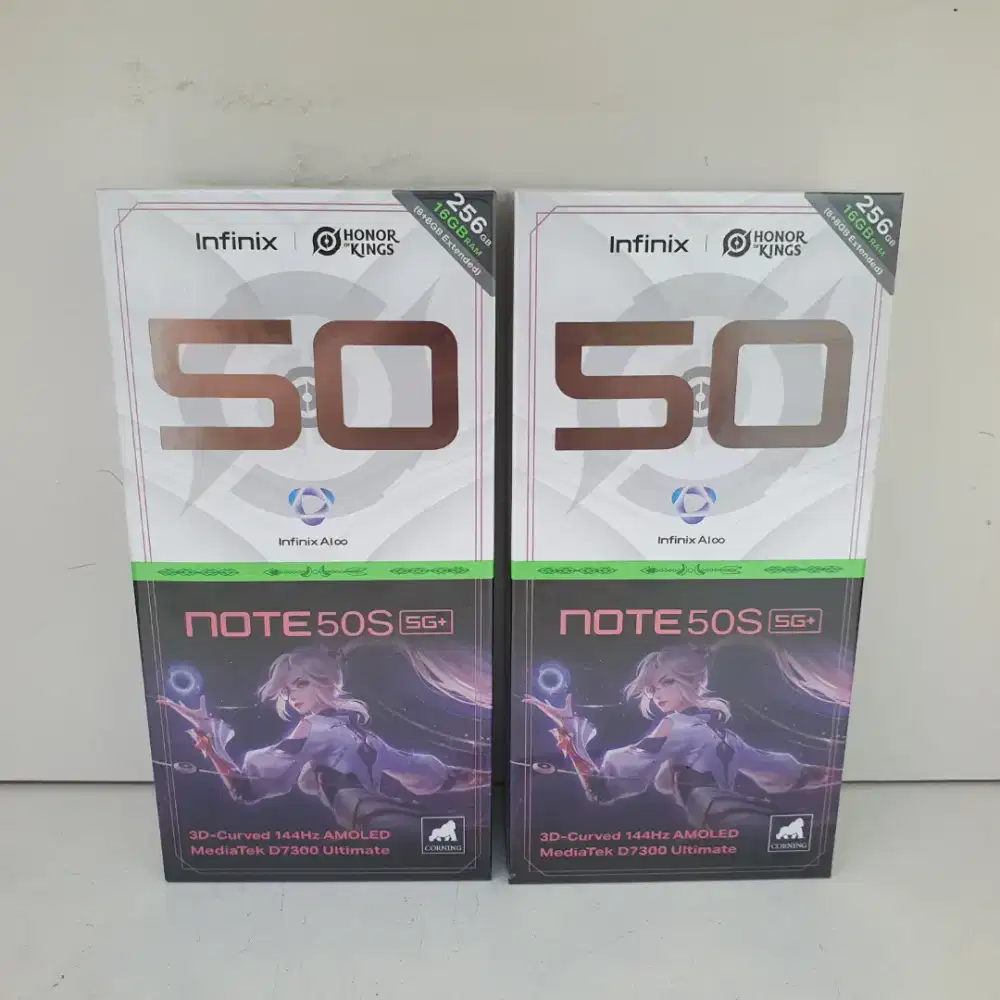 Infinix Note 50S 5G 8/256 New Garansi Resmi