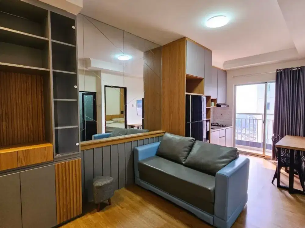 1BR Furnished Apartemen Mediterania Garden Residences 2 - Mall Central Park