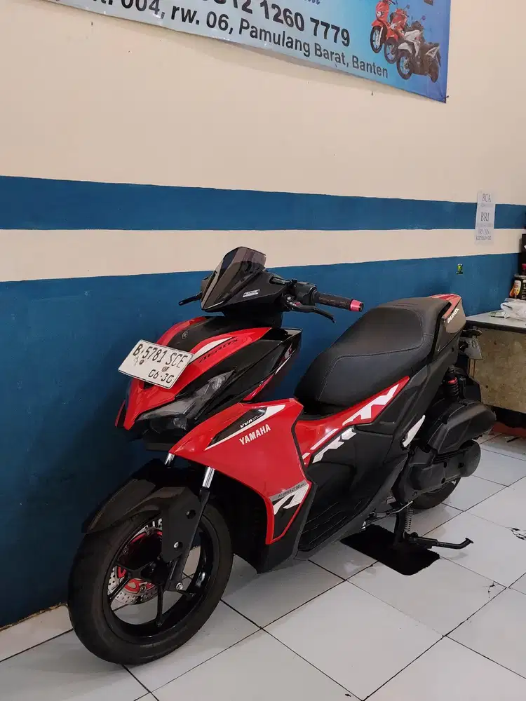 Yamaha aerox alpha 2025 km low 7rb siap pakai super mulus gres