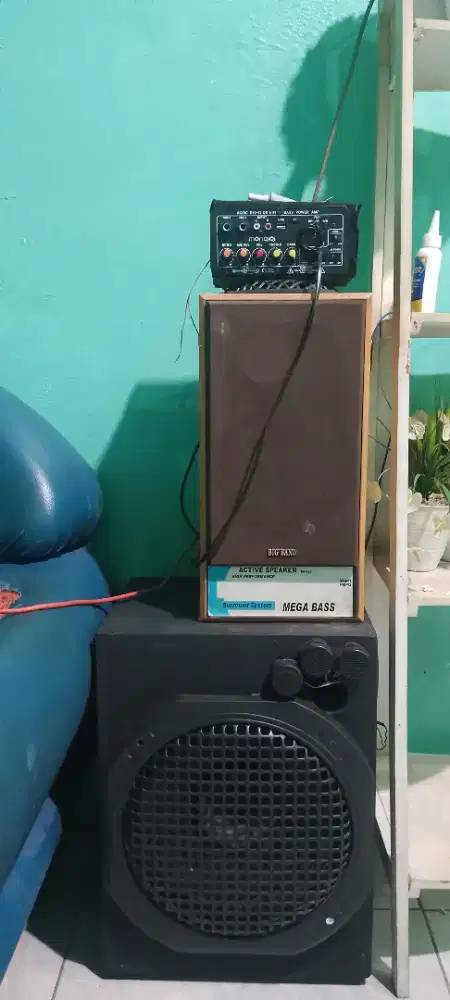 Speaker fulset siap karaoke