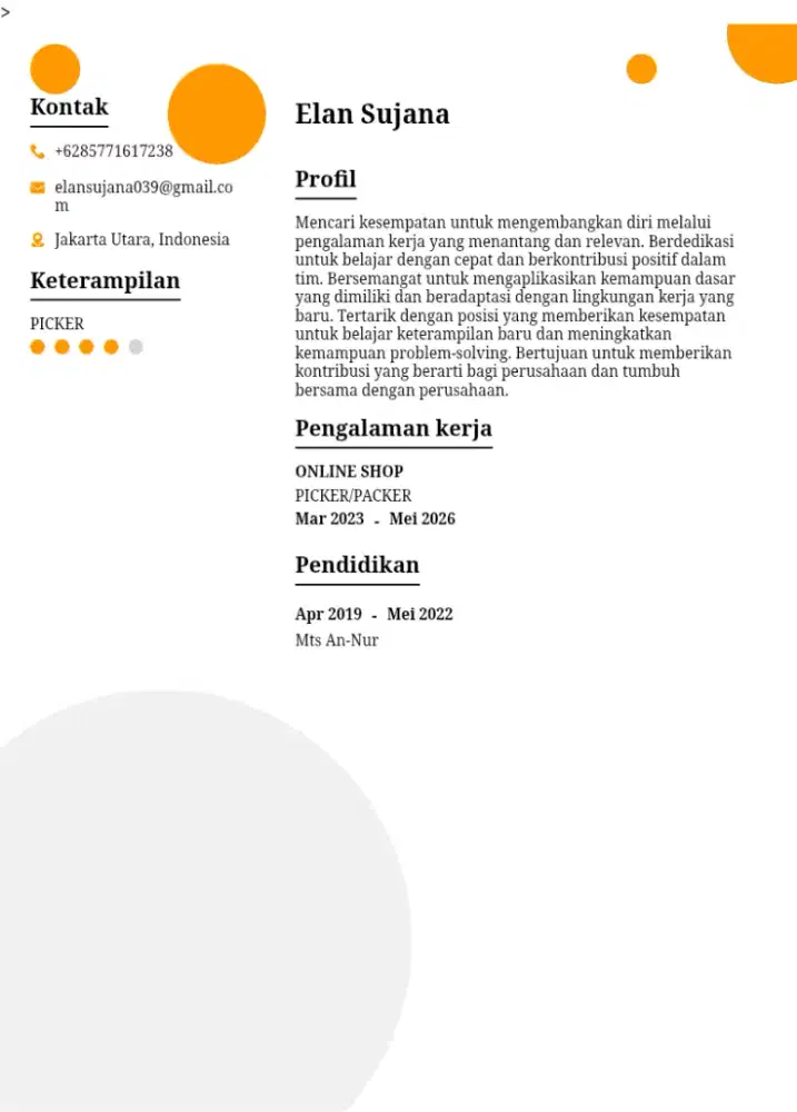 CARI LOWONGAN KERJA