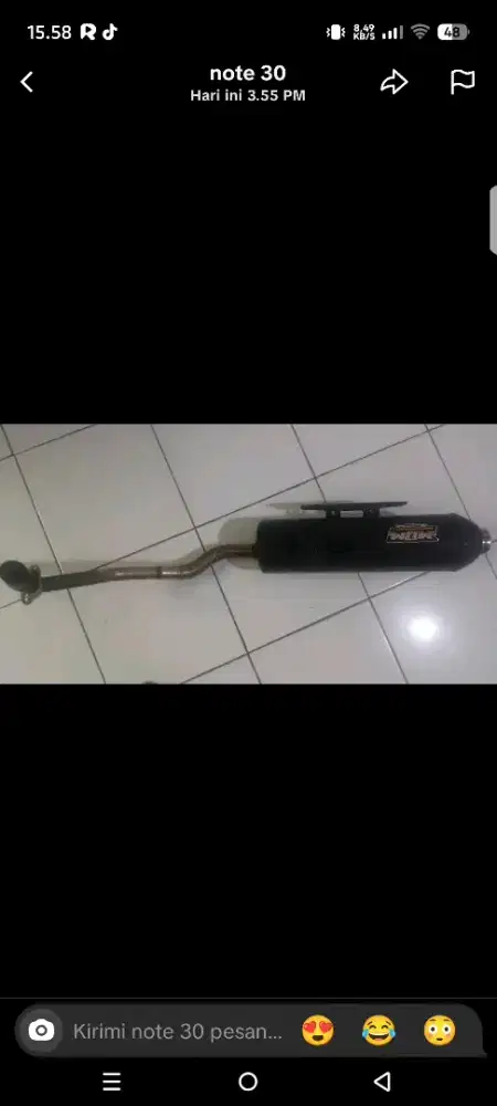jual cepet knalpot mdm