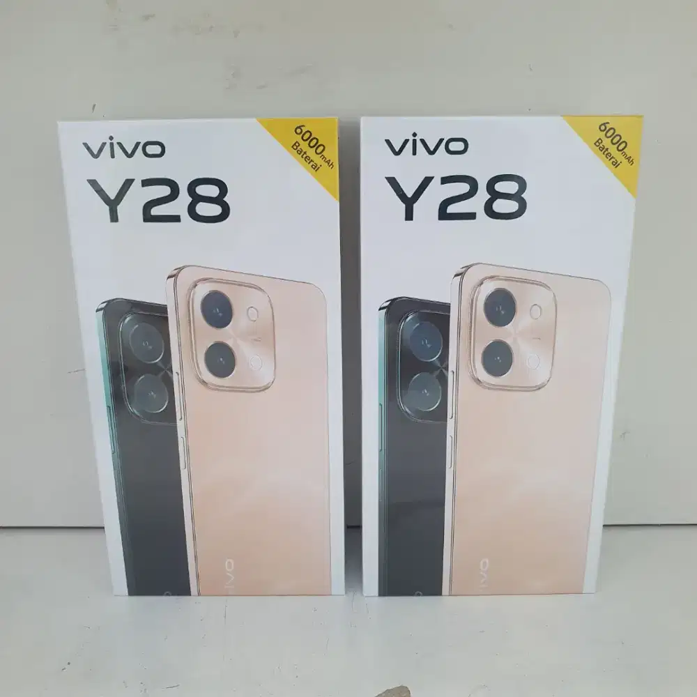 Vivo Y28 NFC 6/128 New Garansi Resmi