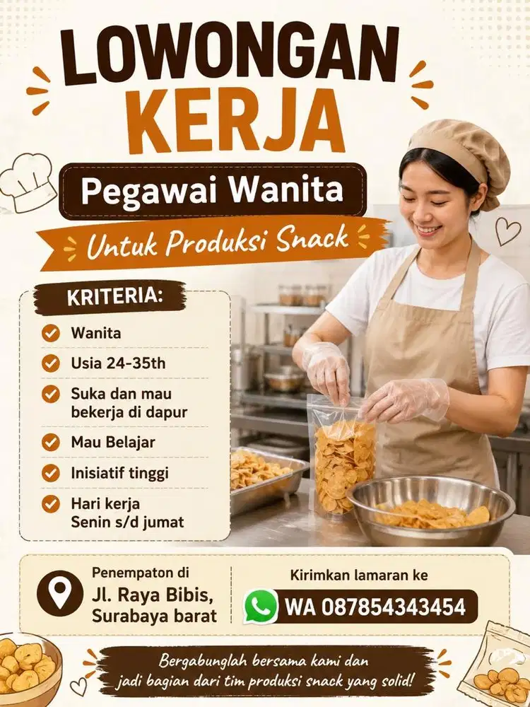 Lowongan Karyawan Dapur