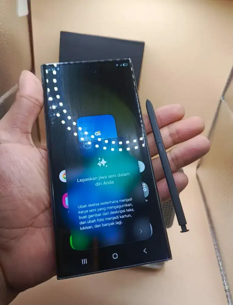SAMSUNG S23 ULTRA 5G RAM 12/256GB ORIGINAL SEIN MULUS FULLSHETT