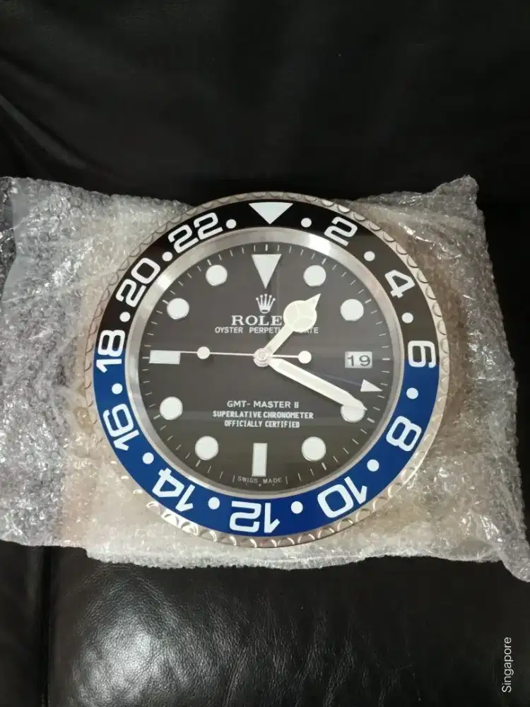 Rolex GMT-Master II jam dinding clock dekorasi baterai