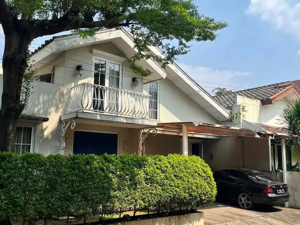 Di Jual Rumah Luas Dua Lantai Dalam Cluster Dekat KRL dan Akses Tol Bintaro