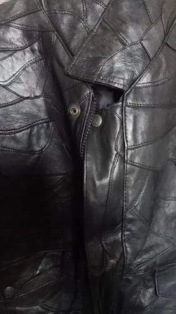 Jaket kulit sambung 6 pcs