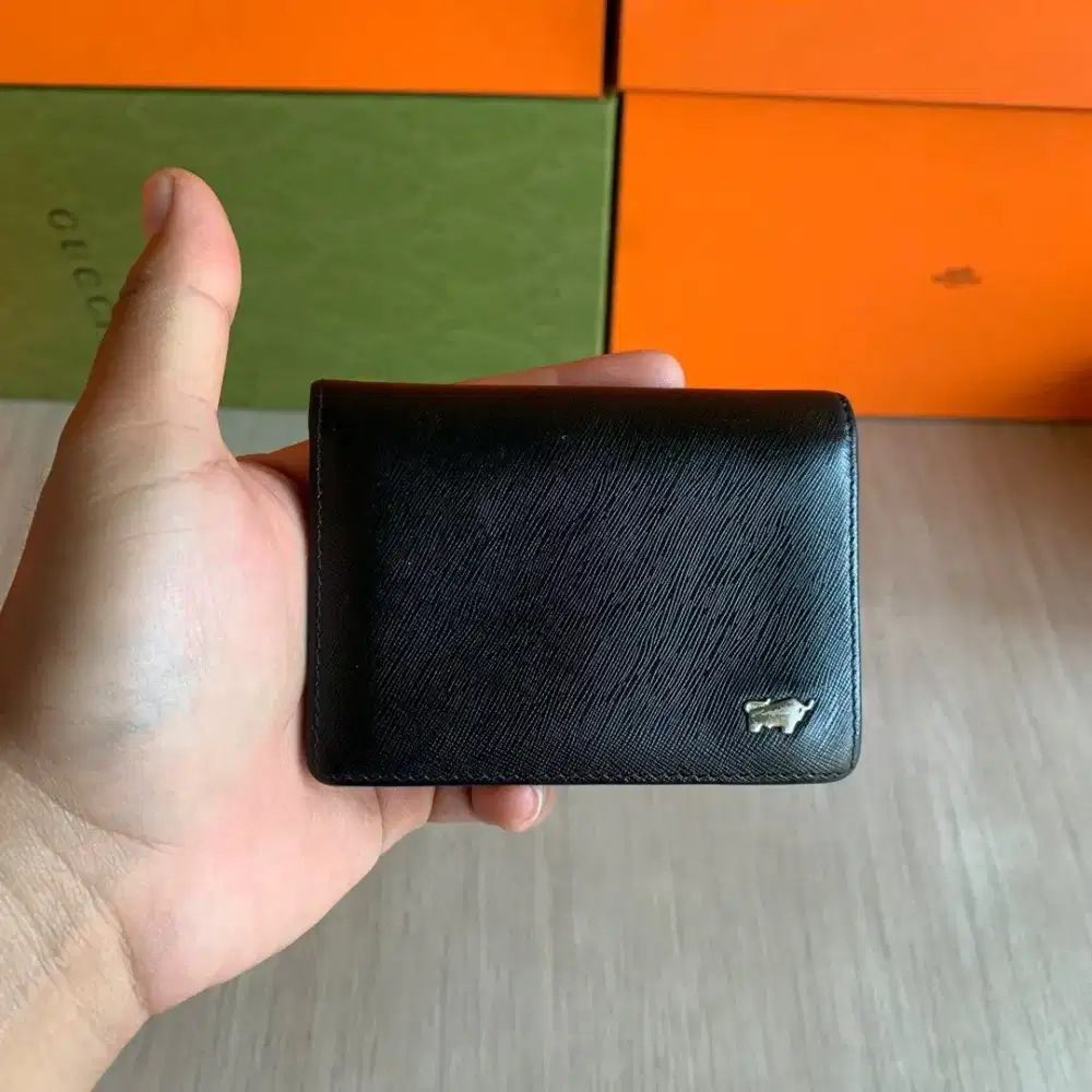 Braun Buffel wallet card dompet kulit second original