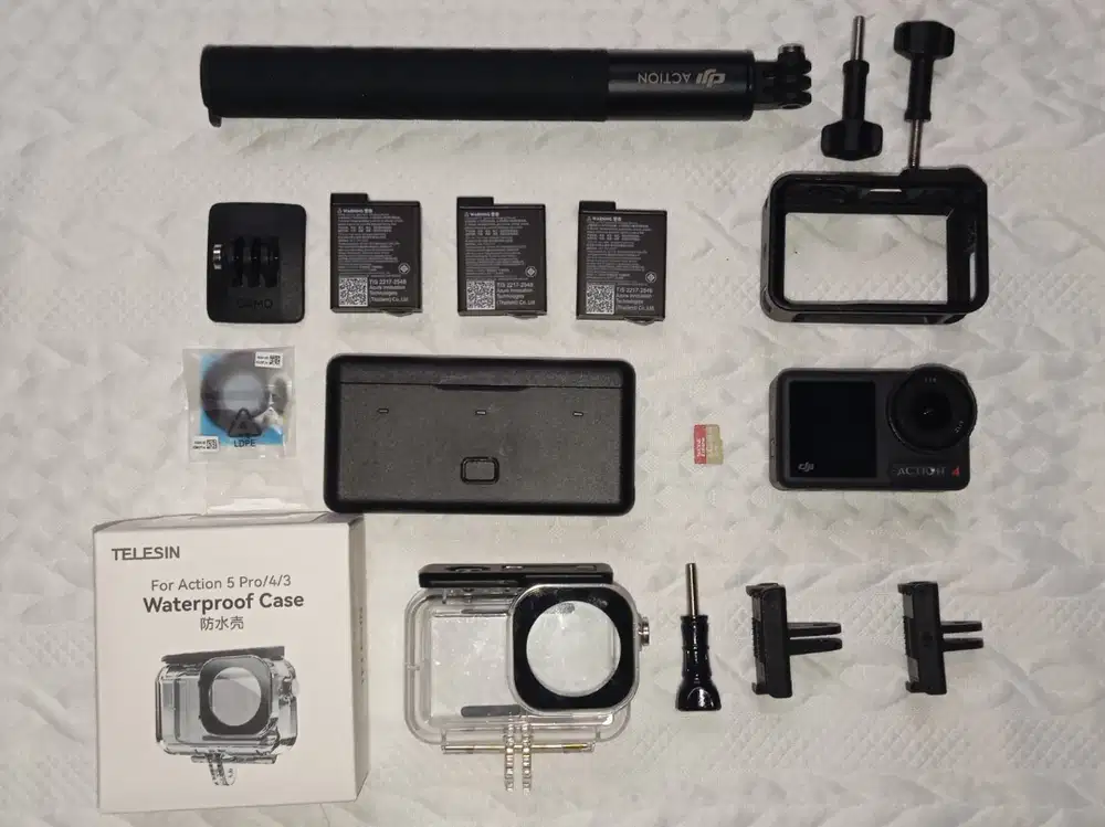 DJI Action 4 Adventure Combo MURAAAH!