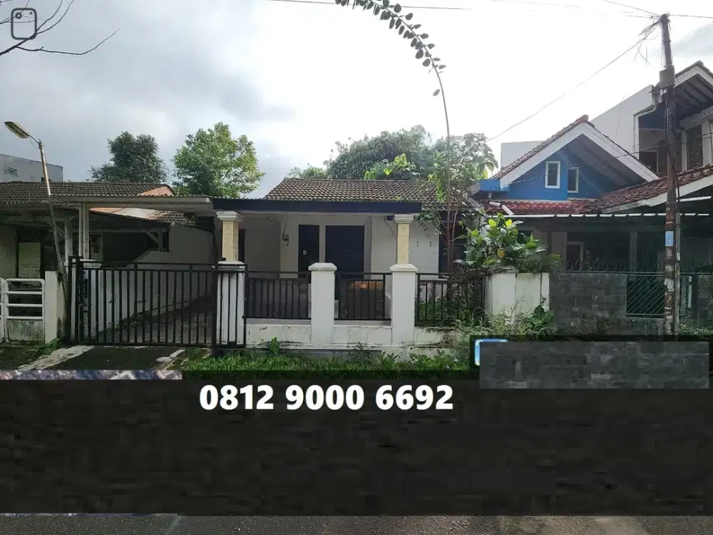 Jual Rumah Murah Griya Loka BSD Serpong Tangerang dekat Tol Jakarta
