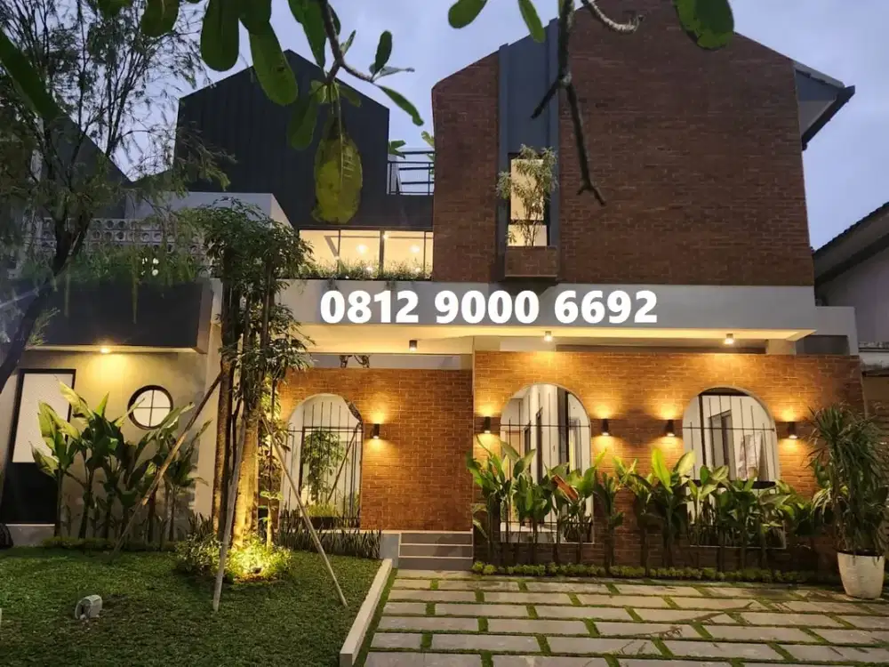 Rumah Bagus Estetik The Green BSD Serpong Tangerang dekat Tol Jakarta