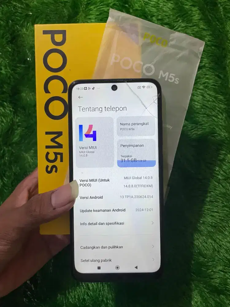 POCO M5s (SIDIK JARI ON)
RAM 6/128