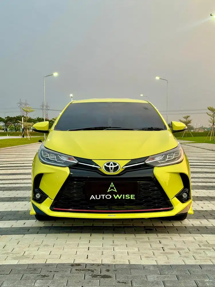 (LOW KM)YARIS S TRD AT 2020 YELLOW ON BLACK