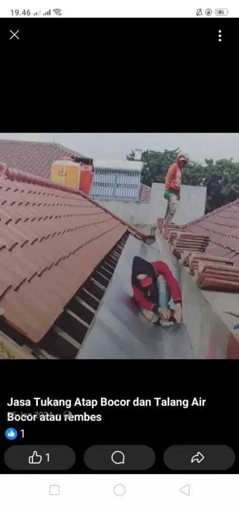 Jasa talang dan waterproofing
