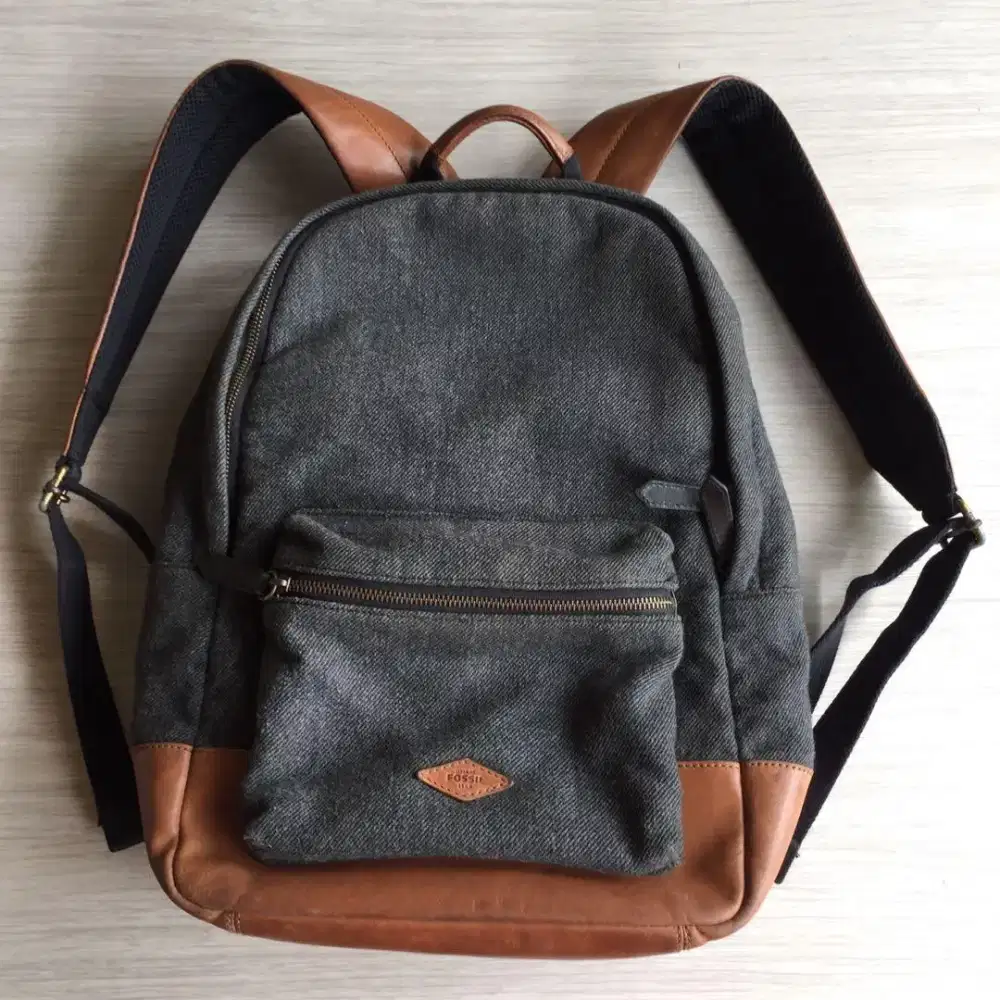 Fossil Estate backpack laptop tas ransel original