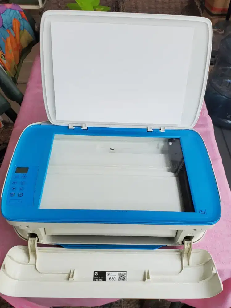 HP DeskJet Ink Advantage 3635 Printer Scan Copy Wifi Normal Siap Pakai