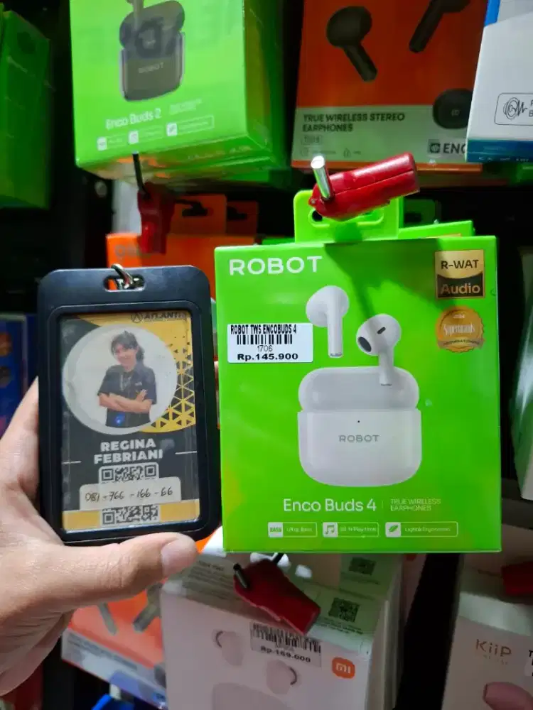 ROBOT TWS ENCOBUDS 4 | ATLANTIS DAHSYAT