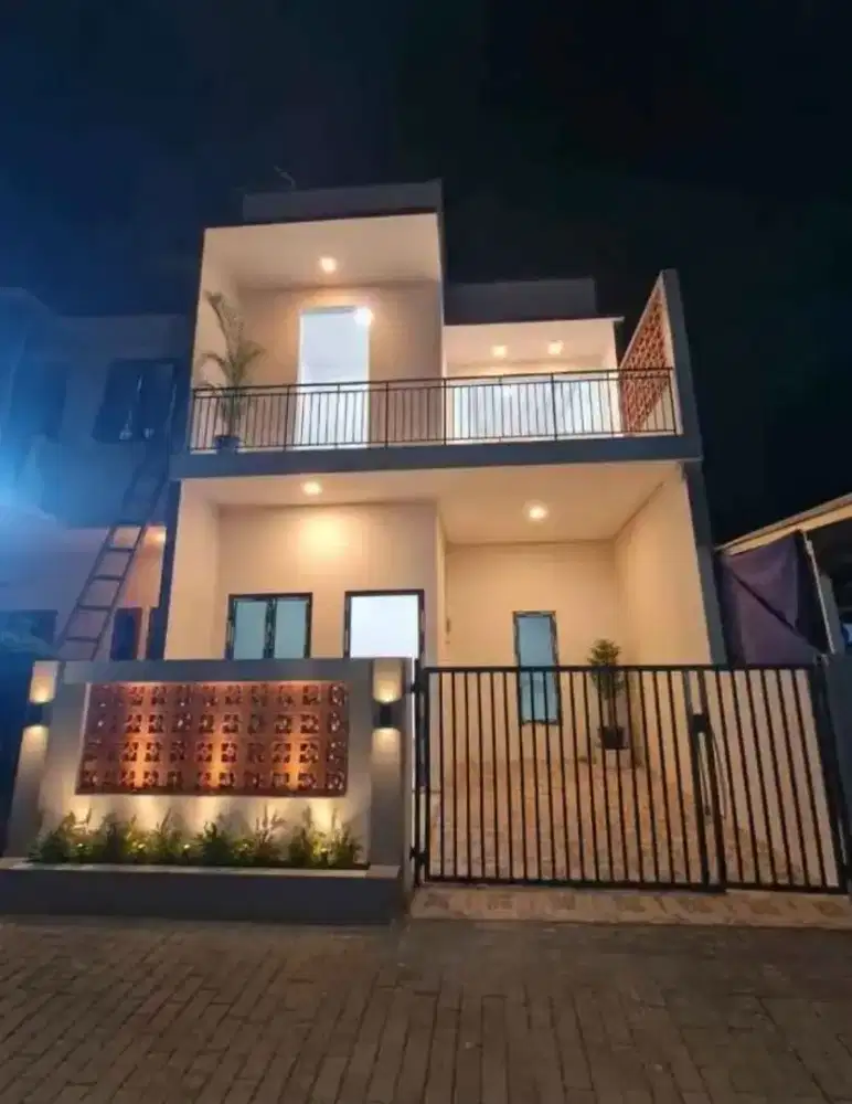 Rumah 2 Lantai Desain Modern Minimalis