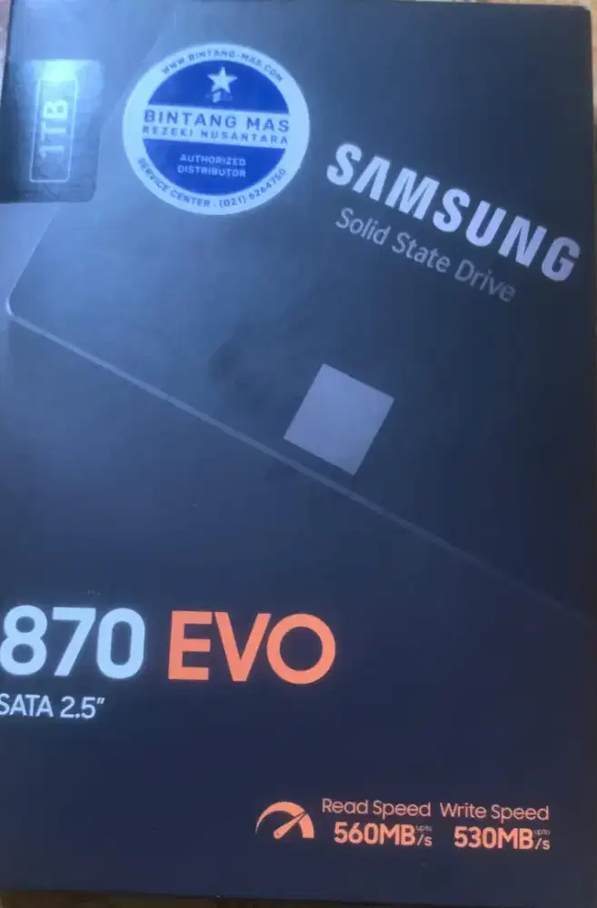 Ready SSD Samsung Evo 870 sata 2'5in 1TB
