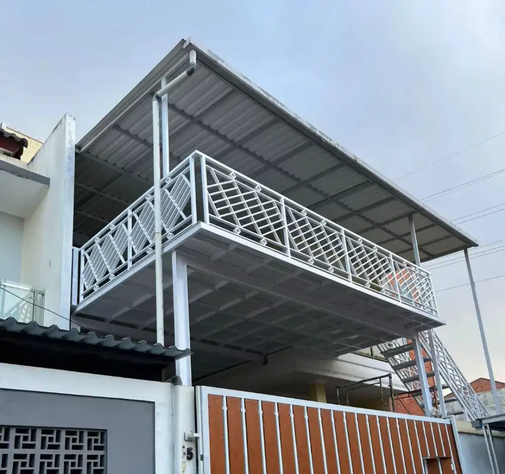 Menerima pembuatan mezzanine dan kanopi rooftop