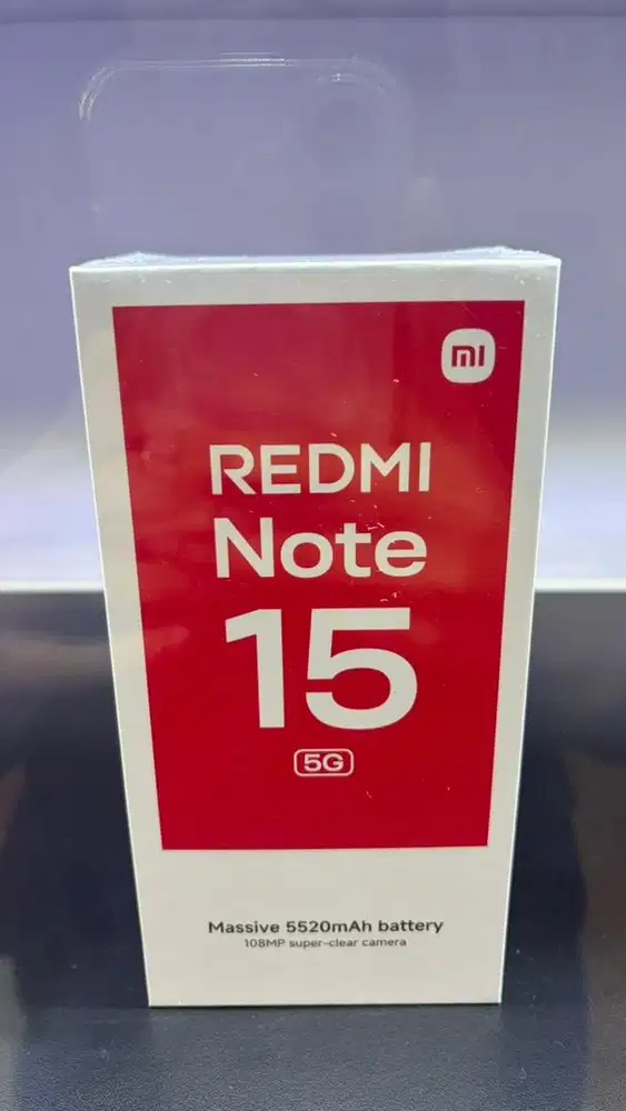 BARU REDMI NOTE 15 5g RAM 12/512GB BARU GARANSI RESMI NASIONAL