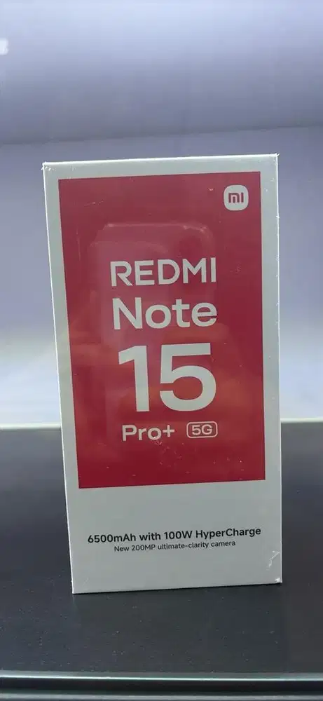 BARU REDMI NOTE 15 PRO+ 5G RAM 8/256GB BARU GARANSI RESMI NASIONAL