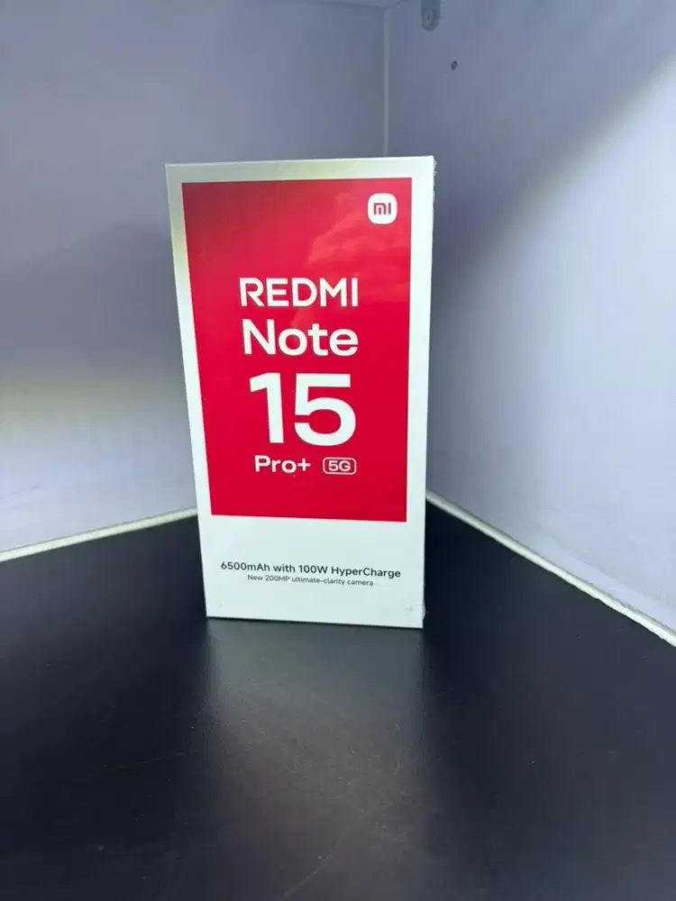 BARU REDMI NOTE 15 PRO+ 5G RAM 12/512GB BARU GARANSI RESMI NASIONAL