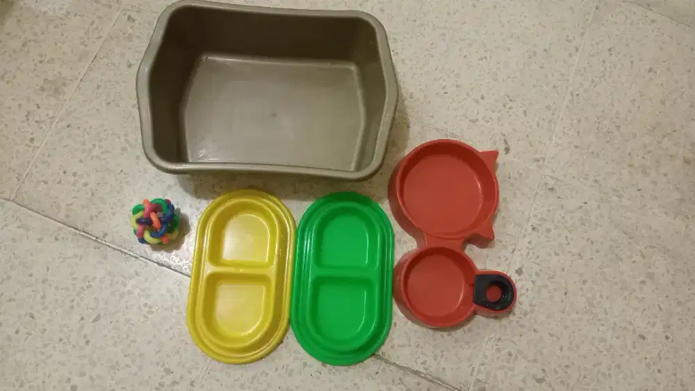 SET PERALATAN KUCING INCLUDE SEMUA