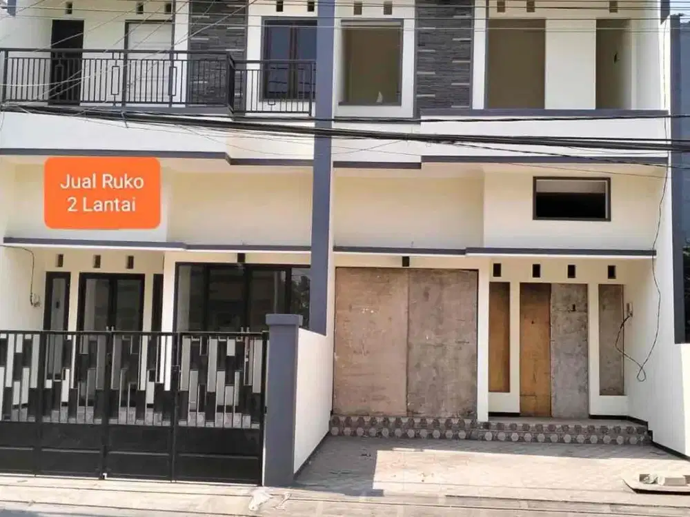 ruko 2lt 2 kamar nol raya medokan
