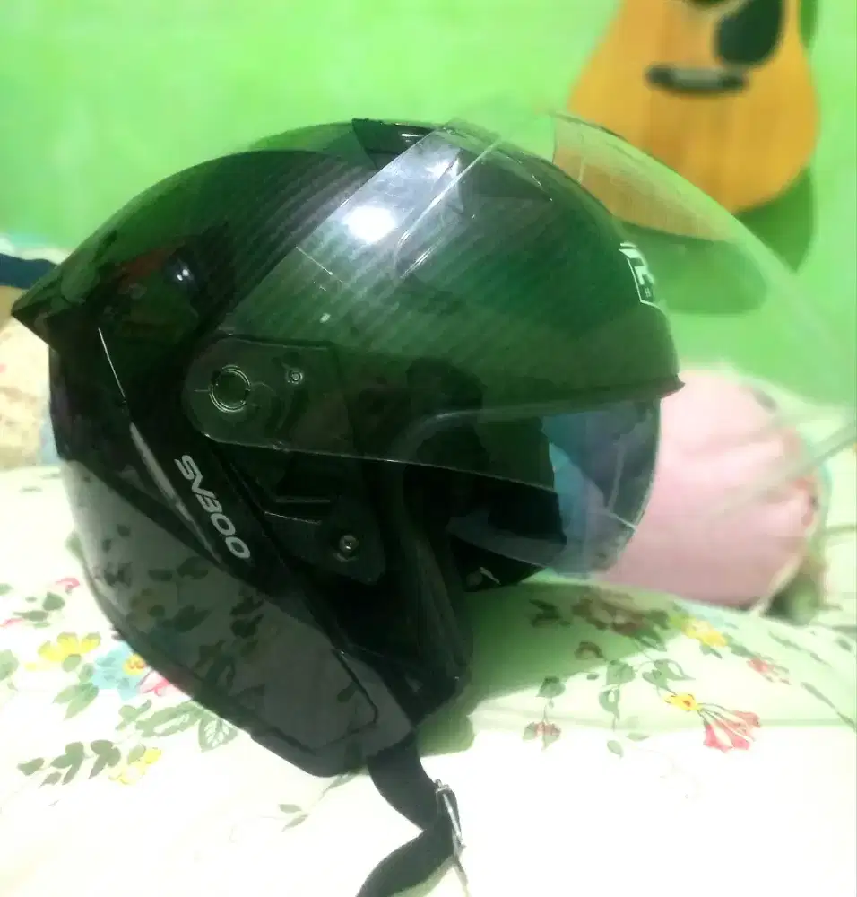 Helm RSV sv300 Black carbon Xl