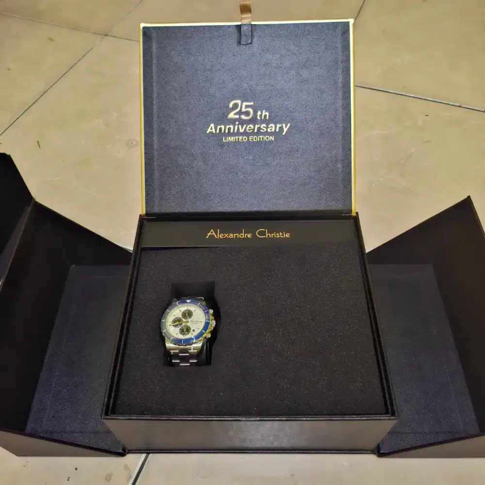 Jam tangan Alexandre christie limited edition