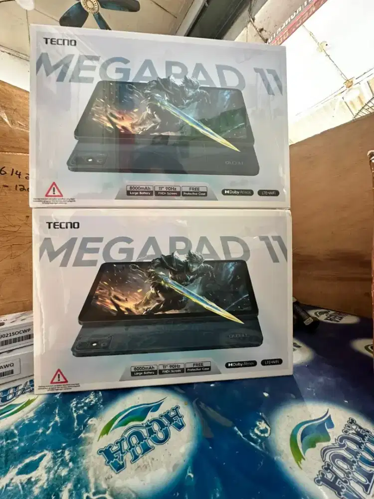 TECNO MEGAPAD 11 RAM 8GB+8GB/256GB GARANSI RESMI