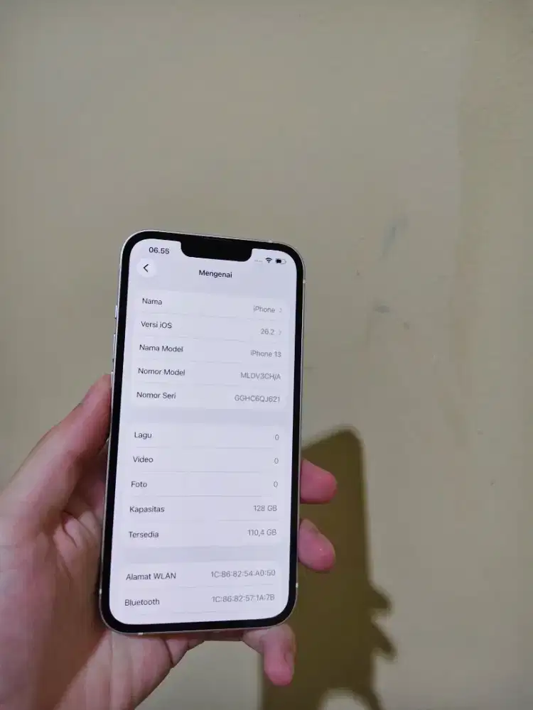 Iphone 13 128 white second