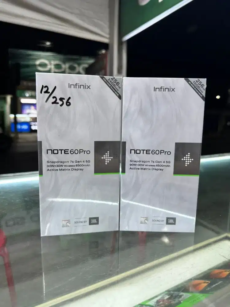 INFINIX NOTE 60 PRO 5G NFC RAM 12GB+12GB /256GB GARANSI RESMI