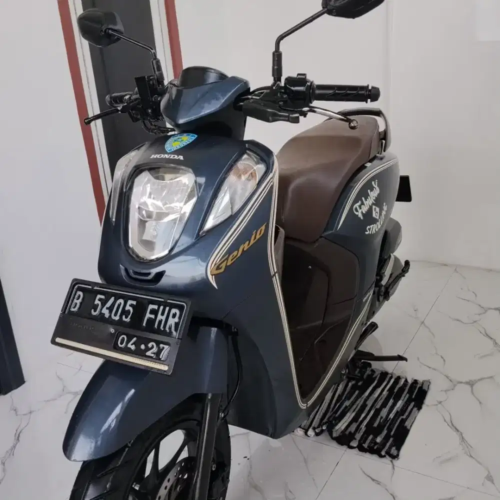 Genio 2022 ban donat mulus siap pakai low km