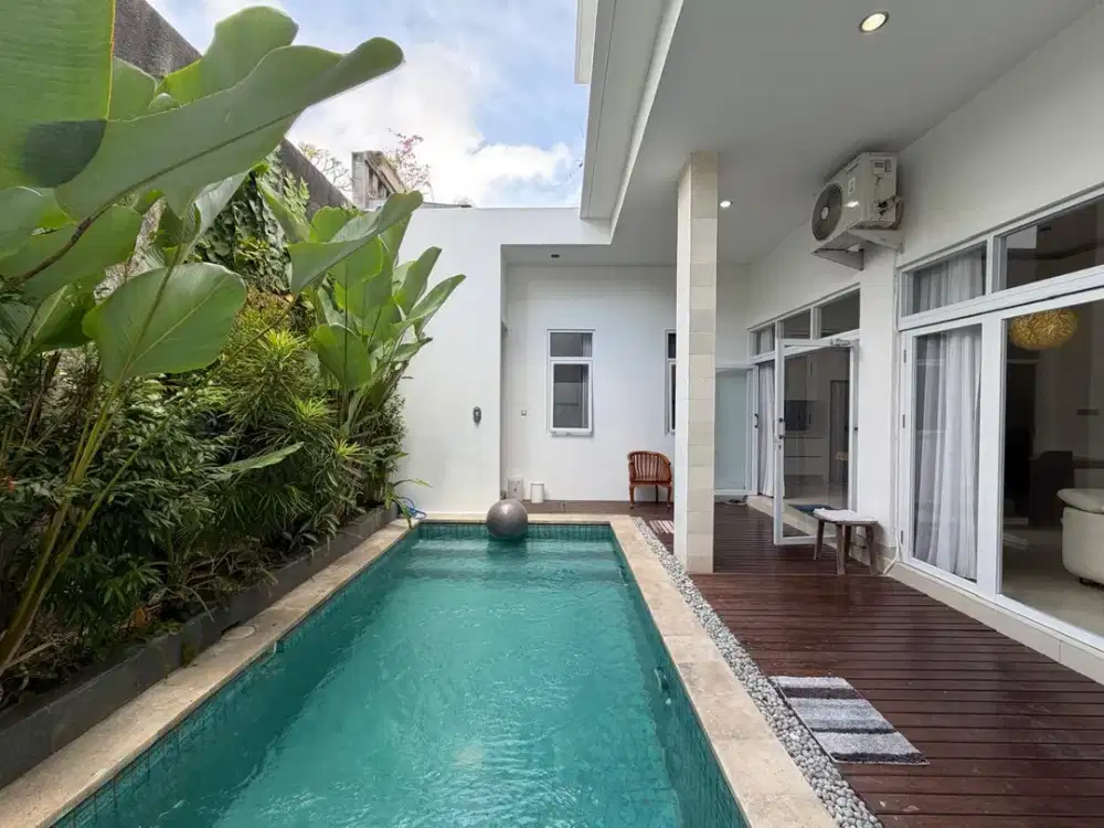 FOR SALE RUMAH SEMI VILLA DI KAWASAN TENANG DEKAT JL UTAMA JIMBARAN
