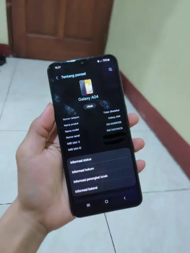 SAMSUNG A04 , RAM 4/64GB ,