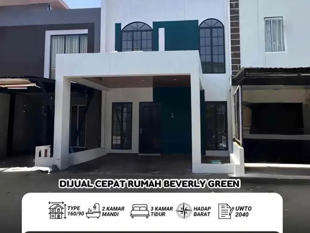 Dijual Rumah Beverly Green Batam Center