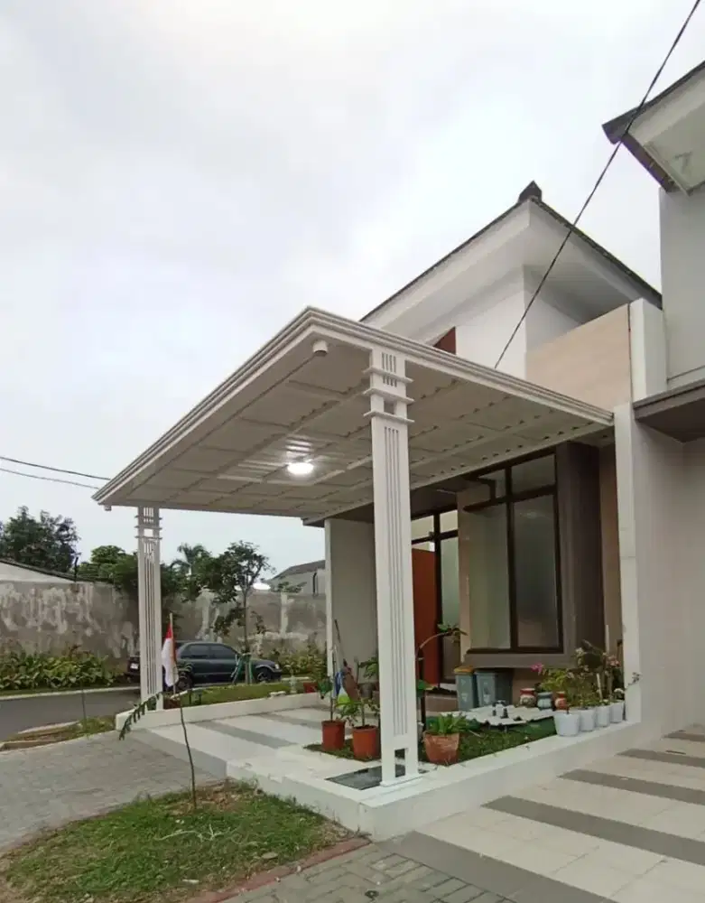 Kanopi cordoba putih