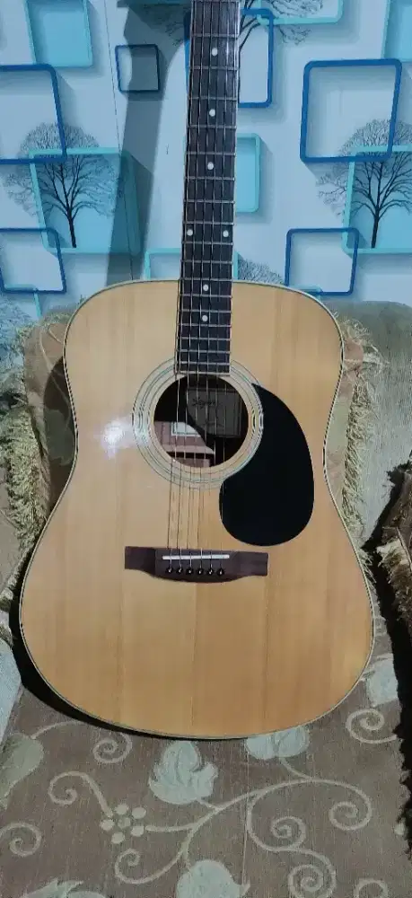 Gitar akustik elektrik segovia ori D 07 GN