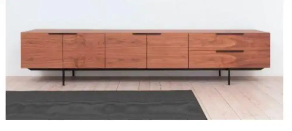 For sale : Tv Cabinet Kayu jati kaki besi