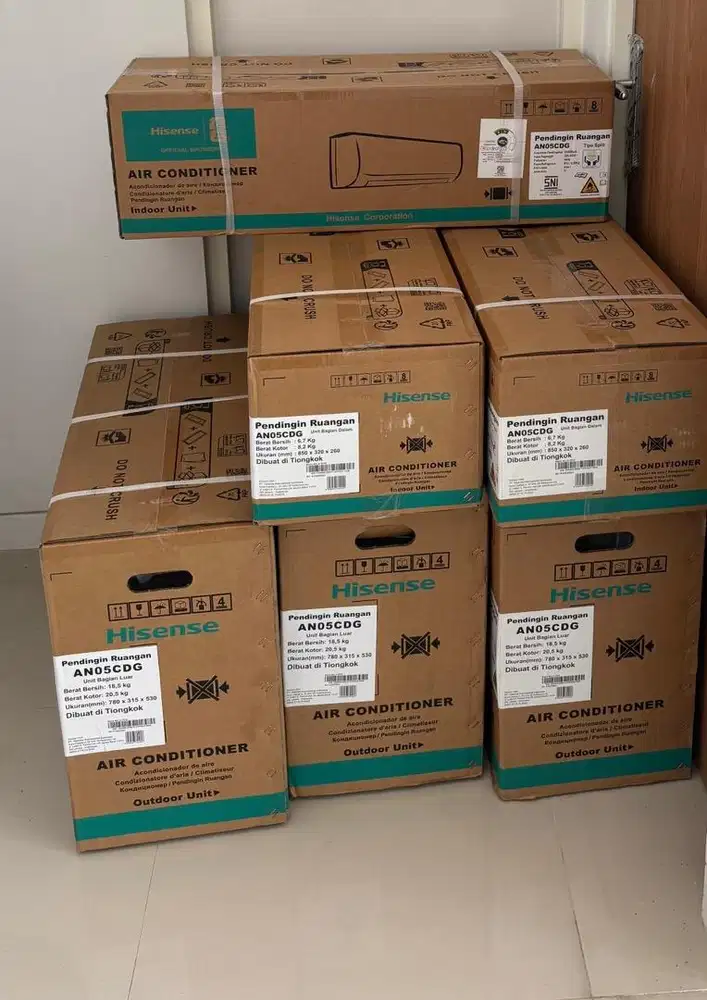 Dijual unit AC kondisi BARU