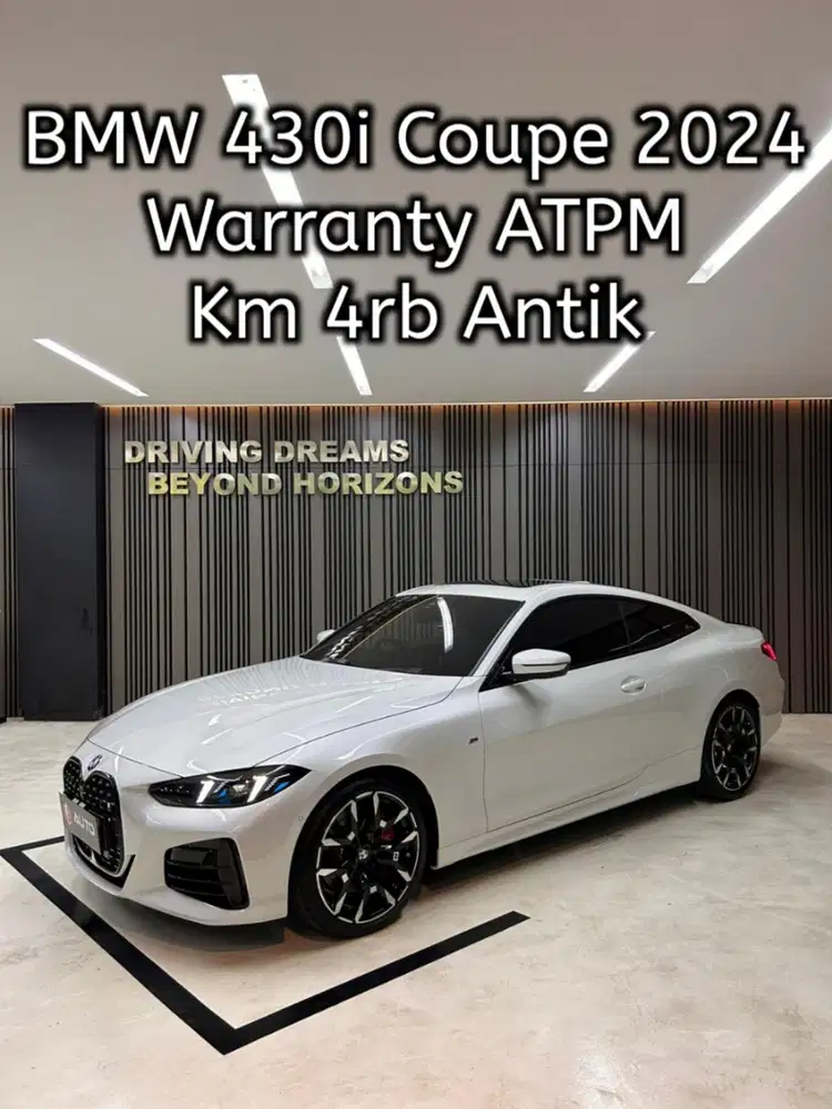 BMW 430i Coupe 2025 Putih Facelift Km4rb Nik 2024 B1702UDY