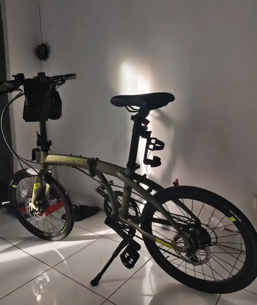 Sepeda Lipat Polygon Urbano 5 Green Like New