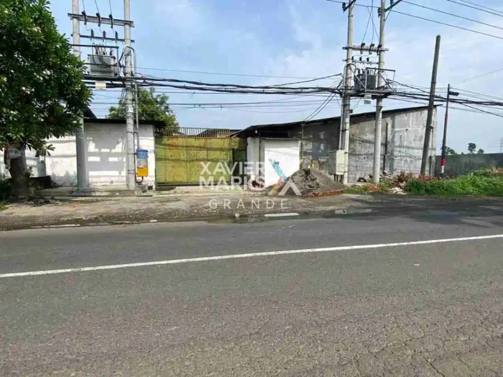 Dijual Tanah dan Pabrik dekat Tol Dusun Kebonsari Karang Winongan Malang