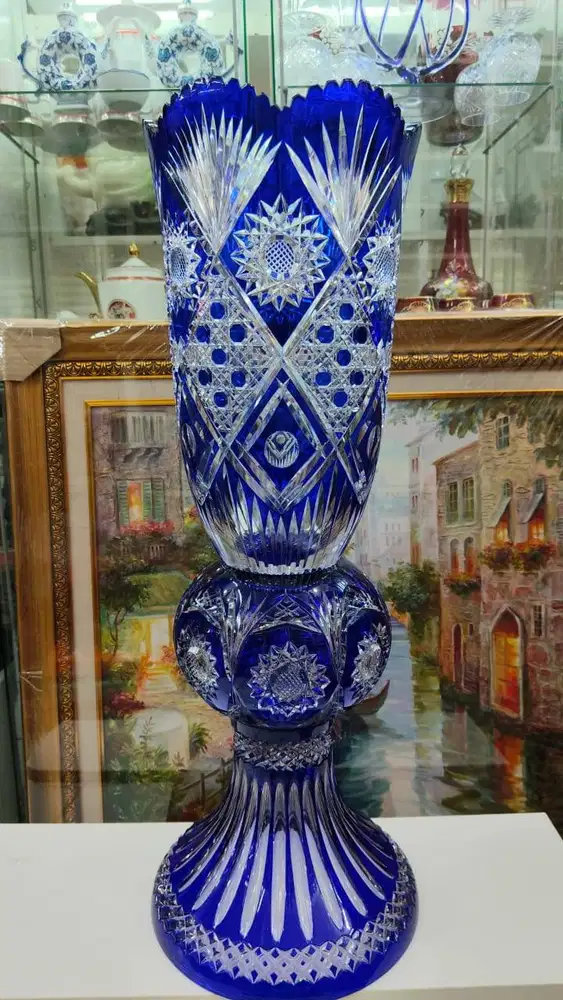 Pajangan Vas kristal